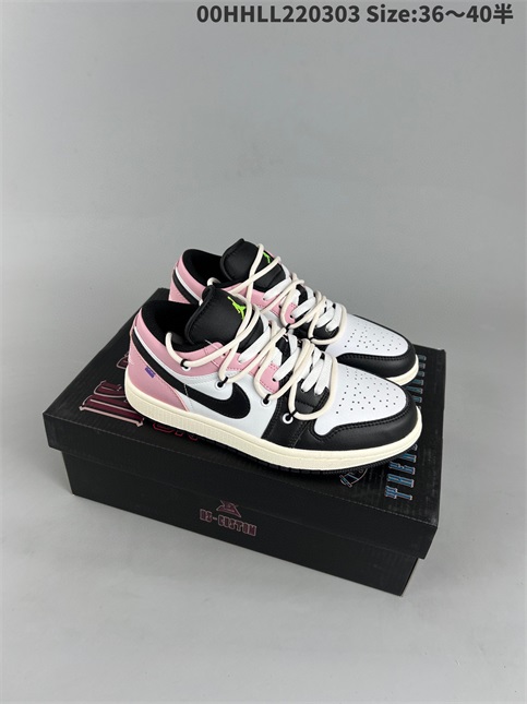 women air jordan 1 shoes HH 2023-3-21-050